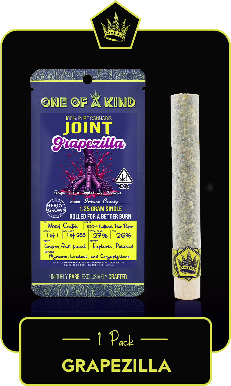 Grapezilla — 1 Pack